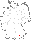 Karte Eching, Kreis Freising